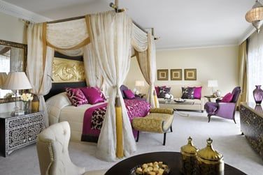 La chambre de la Suite Royale