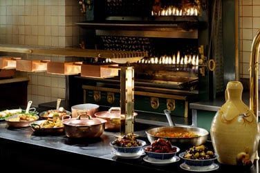 Le buffet du restaurant La Rtisserie