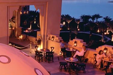 La trs belle terrasse du restaurant le Rooftop et sa trs belle vue