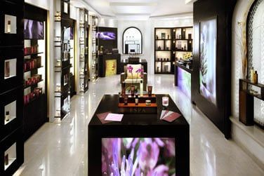 La boutique du Spa et ses somptueux produits de cosmtique