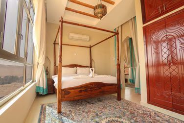 La chambre de la Sand House