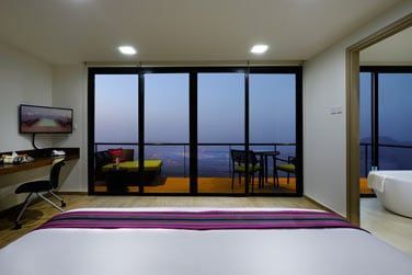 En chambre Premier, bnficiez d'une vue dgage sur la valle