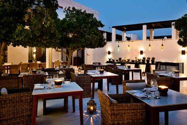 The Arabian Courtyard pour une soire traditionnelle en plein air