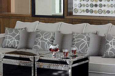 Espace dtente du bar Stage 2, situ au niveau de la rception