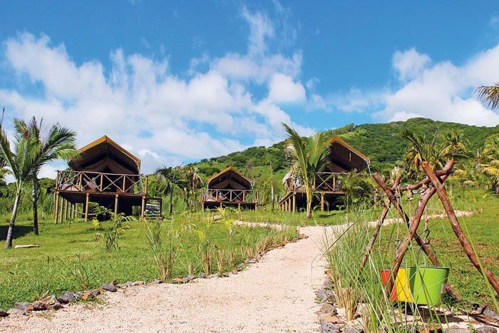 otentic eco tent experience ile maurice