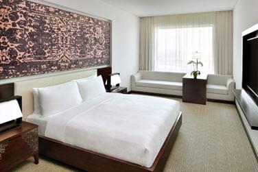 L'une des chambres du JW Marriott Muscat  Mascate