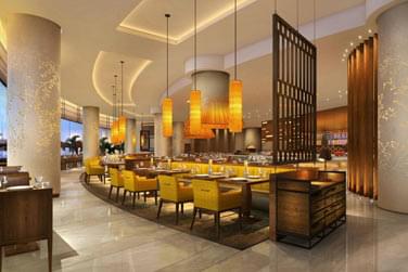 L'un des restaurants du JW Marriott Muscat   Mascate