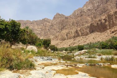 Arrt au Wadi Tiwi pour une petite balade au coeur du village