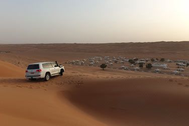 Le coucher de soleil sur les dunes est incroyable... Vous ne vous en lasserez pas !