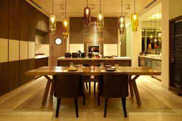 Intrieur cosy et tendance du restaurant The Beach House