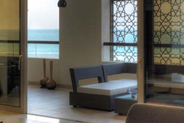 La terrasse de la Suite Diplomat