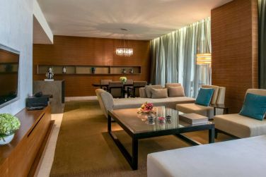 Le salon de la Suite Panoramique Vue Ocan