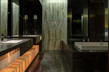 La salle de bain de la Suite Prsidentielle