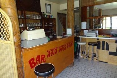 Le restaurant-bar de la pension