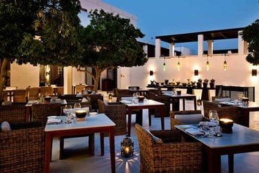 The Arabian Coutyard pour une soire en plein air