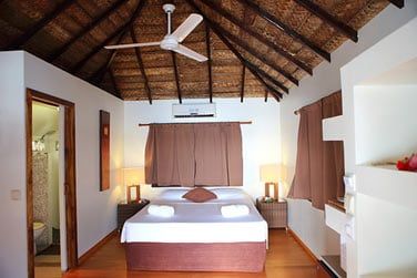 vous profiterez de la superbe vue sur le lagon transparent