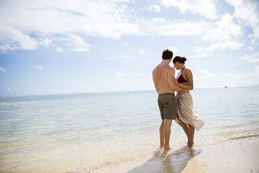 Un lieu romantique propice  la dtente