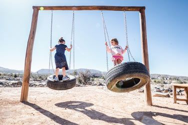 Les enfants pourront s'amuser  l'air de jeux