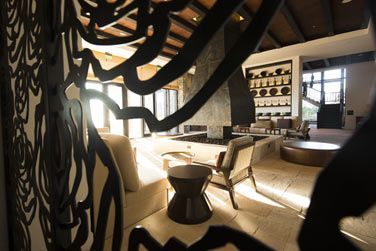 Un savant mlange de style minimaliste et d'influences locales