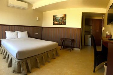 Les chambres Hamoor sont confortables et disposent d'une salle de bain prive