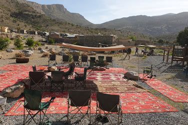 La situation au coeur des montagnes