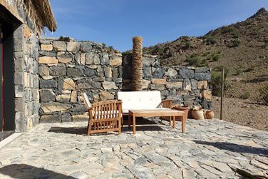 La terrasse du grand chalet