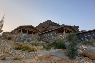 Situ en plein coeur des montagnes de Jebel Shams