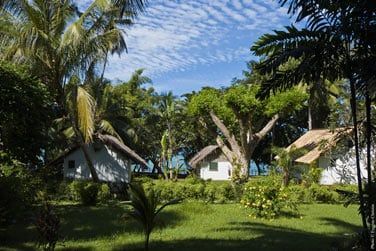 L'htel se compose de 18 bungalows