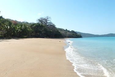 Petit bout de terre au milieu de l'ocan indien