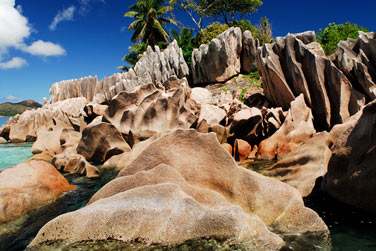 Ne manquez pas le site fabuleux d'Anse Source d'Argent, l'un des plus beaux des Seychelles