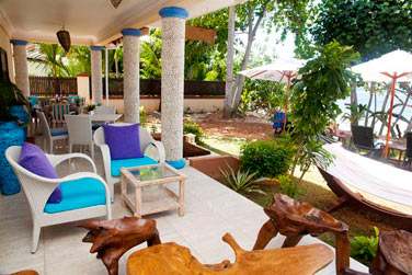 Les espaces extrieurs sont agrables et confortables