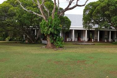 Grand jardin de la demeure conviviale Saint Antoine