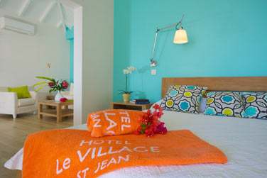 Dcoration colore et moderne en Suite Junior