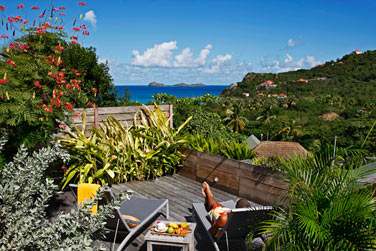 La terrasse du cottage Standard Jardin
