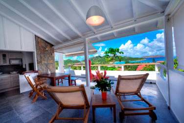 La terrasse du Cottage Suprieur