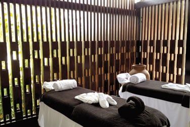 Une large palette de soins et massages dont certains sont  base de chocolat !