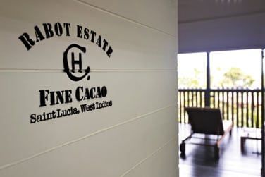 L'htel Chocolat a lu domicile au coeur des plantations de Rabot Estate