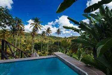 Et une piscine prive ! Idale pour se dtendre en fin de journe...