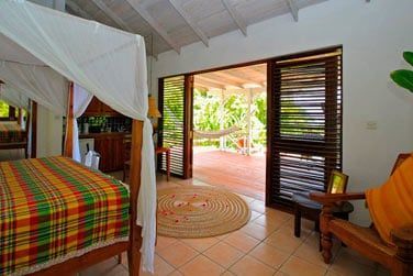 Votre chambre donnant sur une terrasse privative