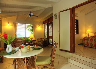 La Suite Executive possde une grande chambre  coucher