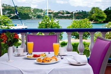 Rien de tel qu'un petit djeuner avec une telle vue sur Vieille Bay