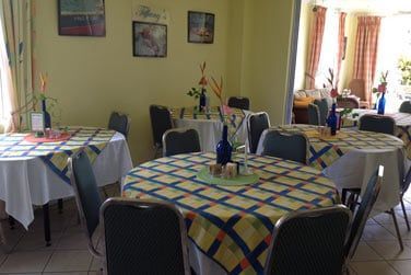 La partie restauration o l'on vous promet une trs bonne cuisine locale et internationale