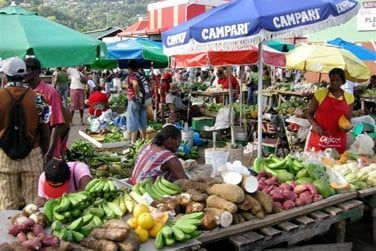 Visitez Castries, son march et ses possibilits de shopping
