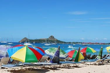 La plage, l'une des plus frquente de la rgion