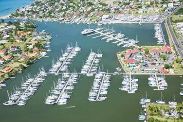 Le village de Rodney Bay, station anime de l'le