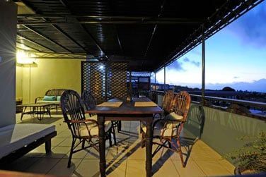 La terrasse du studio Paille en Queue