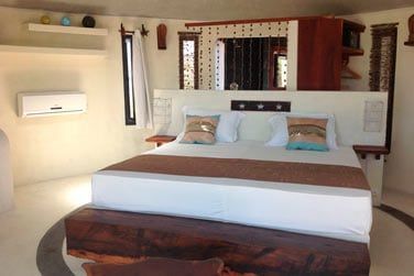 Intrieur de la chambre Zenitude... Une dcoration trs nature