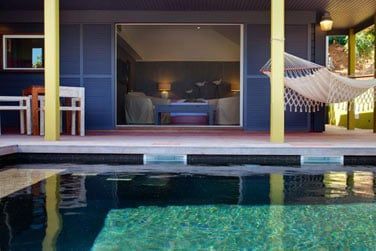 La suite vue mer dispose d'une trs belle piscine prive