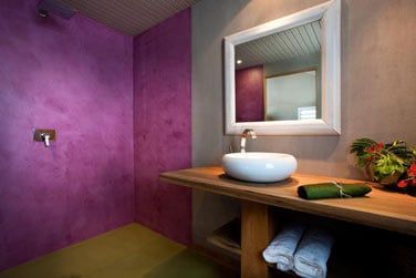 Salle de bain de la suite deluxe