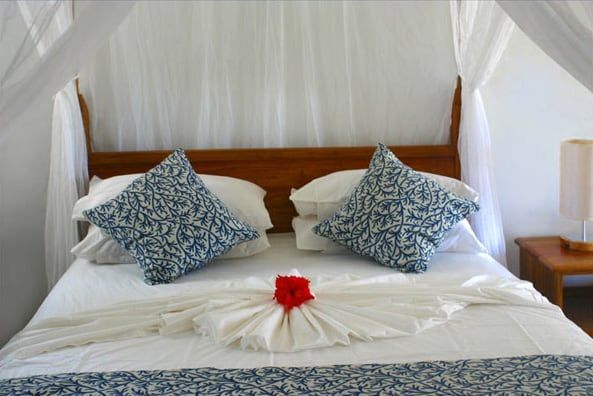 Les chambres sont dcores avec got